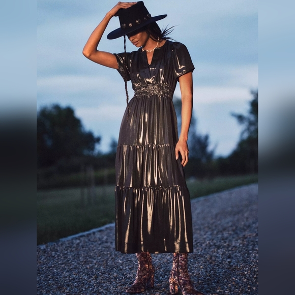 Anthropologie Dresses & Skirts - The Sommerset Maxi Dress: Shiny Edition